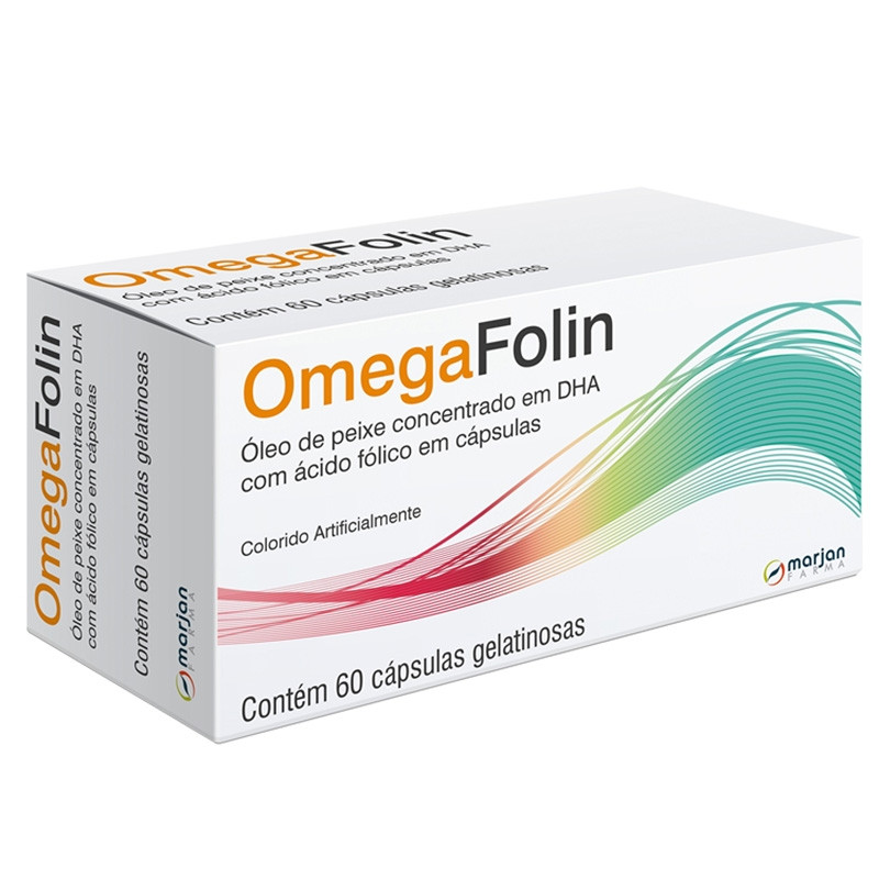 Omegafolin com 60 Cápsulas