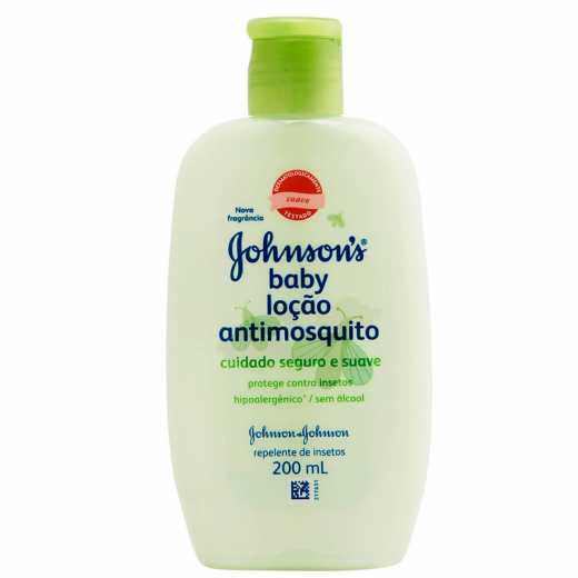 Loção antimosquito Johnson’s Baby 200ml