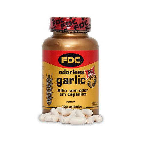 Odorless Garlic FDC Alho sem Odor com 100 Cápsulas