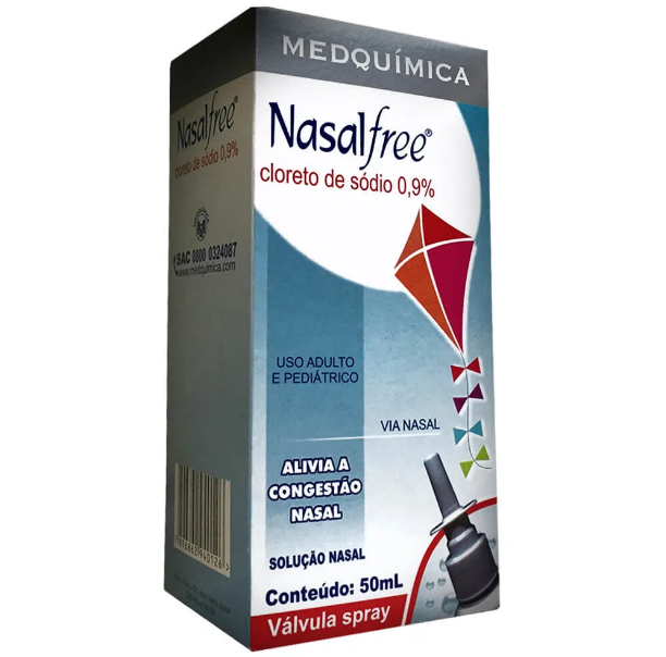 Nasalfree 0,9% Solução Nasal 50ml
