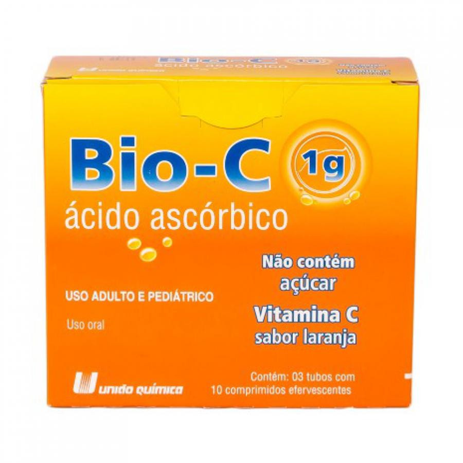 Bio-C 1g 30 Comprimidos Efervescentes