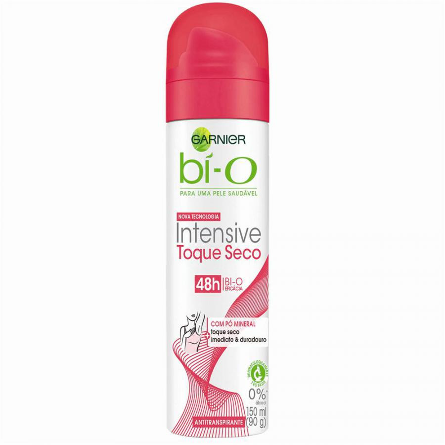Desodorante Bio-o Intensive Toque Seco Aerosol - 150ml