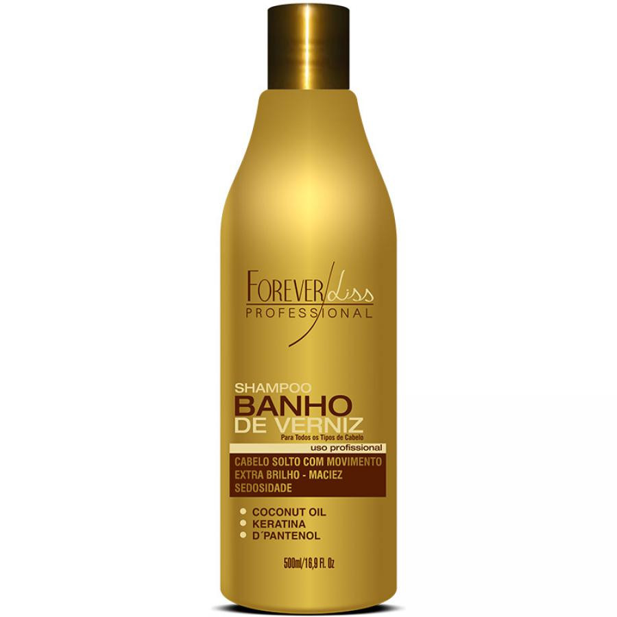 Shampoo Banho de Verniz Forever Liss 500ml
