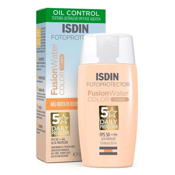 Isdin Fusion Water FPS 50 Color Clara 50ml