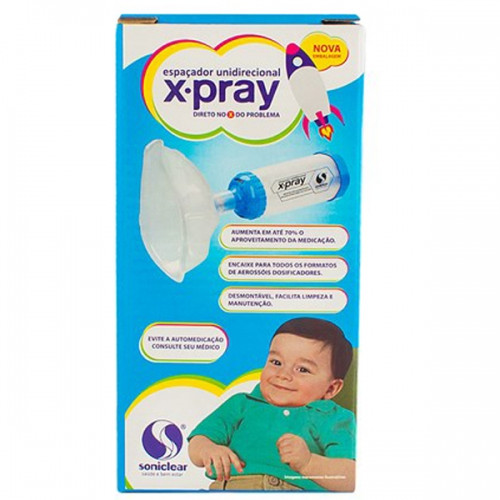 Espacador Unidirecional X-pray Infantil Azul