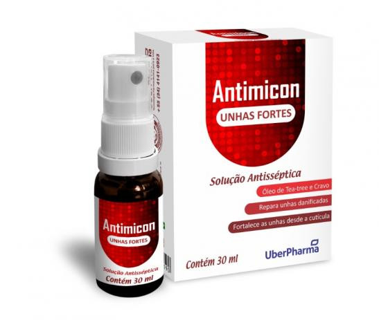 Antimicon Unhas Fortes Solução Antisséptica 30ml