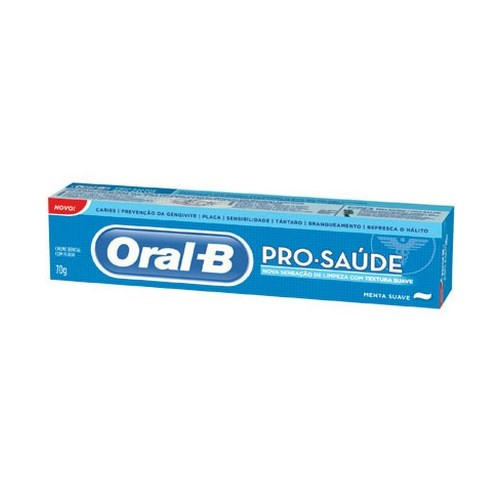 Creme Dental Oral B Pro Saude Menta 70g