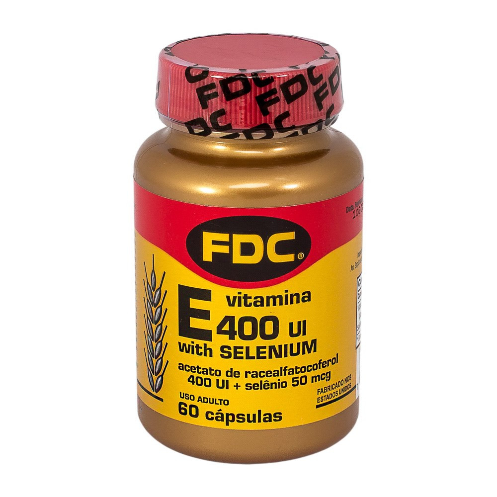 Vitamina E 400ui + Selenium 50mcg FDC 