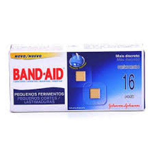 Curativo Band-Aid Pequenos Ferimentos Com 16 Unidades