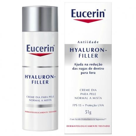 Eucerin Creme Anti-Idade Hyaluron Filler FPS 15 Dia 51g