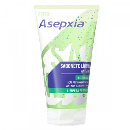 Asepxia Sabonete Líquido Pele Oleosa 100ml