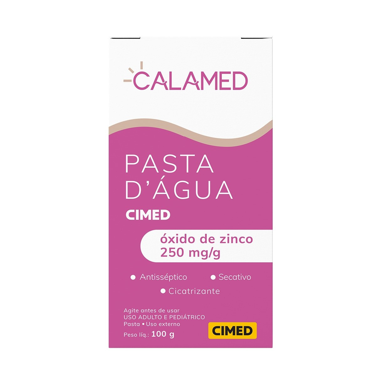 Calamed Pasta D'água Cimed 100g