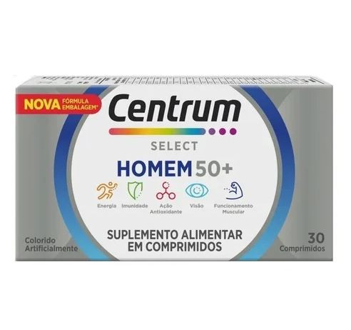 Centrum Select Homem 50+ com 30 Comprimidos