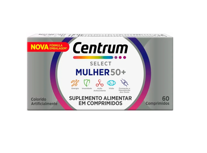Centrum Select Mulher 50+ com 60 Comprimidos