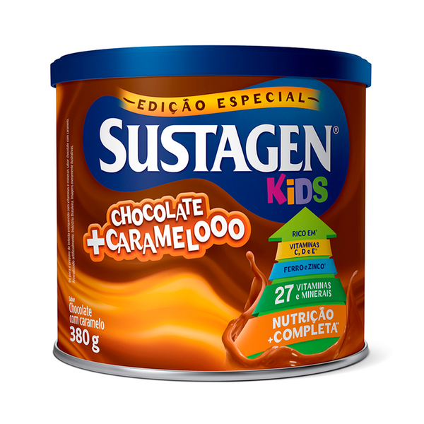 Sustagen Kids Sabor Chocolate + Caramelo 380g