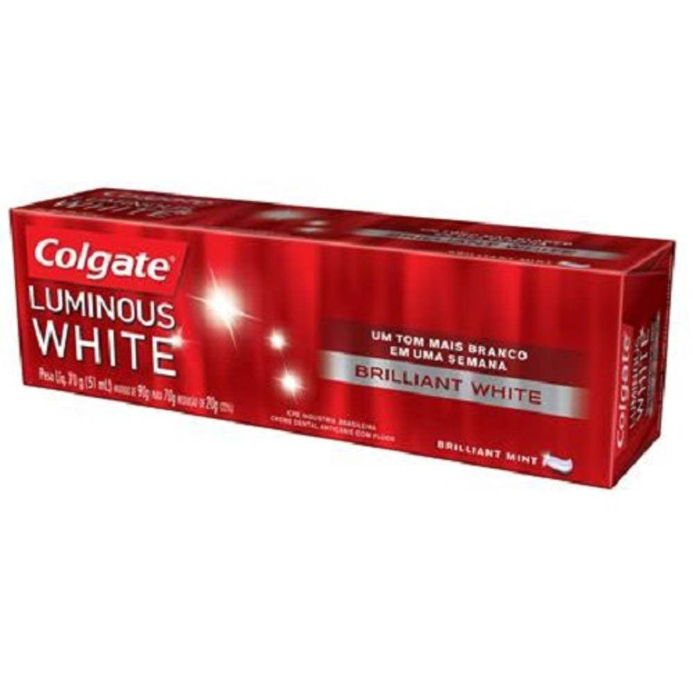 Creme Dental Colgate Luminous White Brilliant White 70g