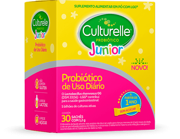 Culturelle Probiótico Junior 30 Sachês