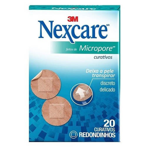Nexcare Micropore com 20 Curativos