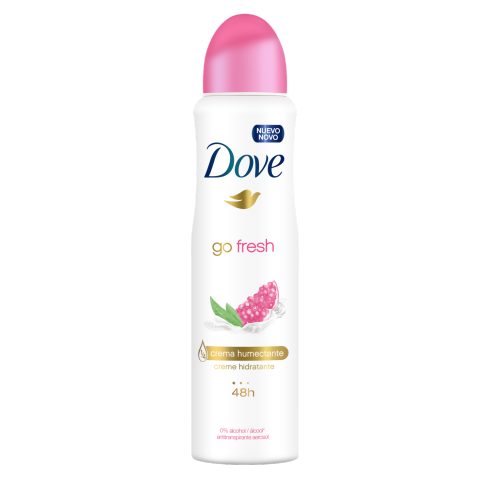 Desodorante Dove Aerosol Go Fresh Romã e Verbena 150ml