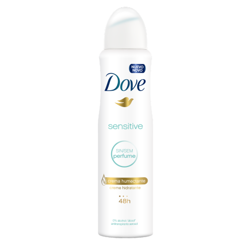 Desodorante Dove Aerosol Sensitive 150ml