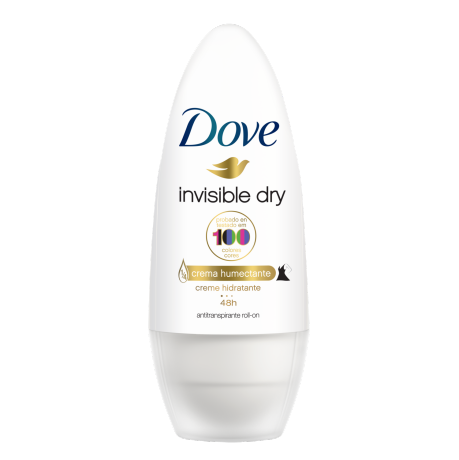 Desodorante Dove Rollon Invisible Dry 50ml