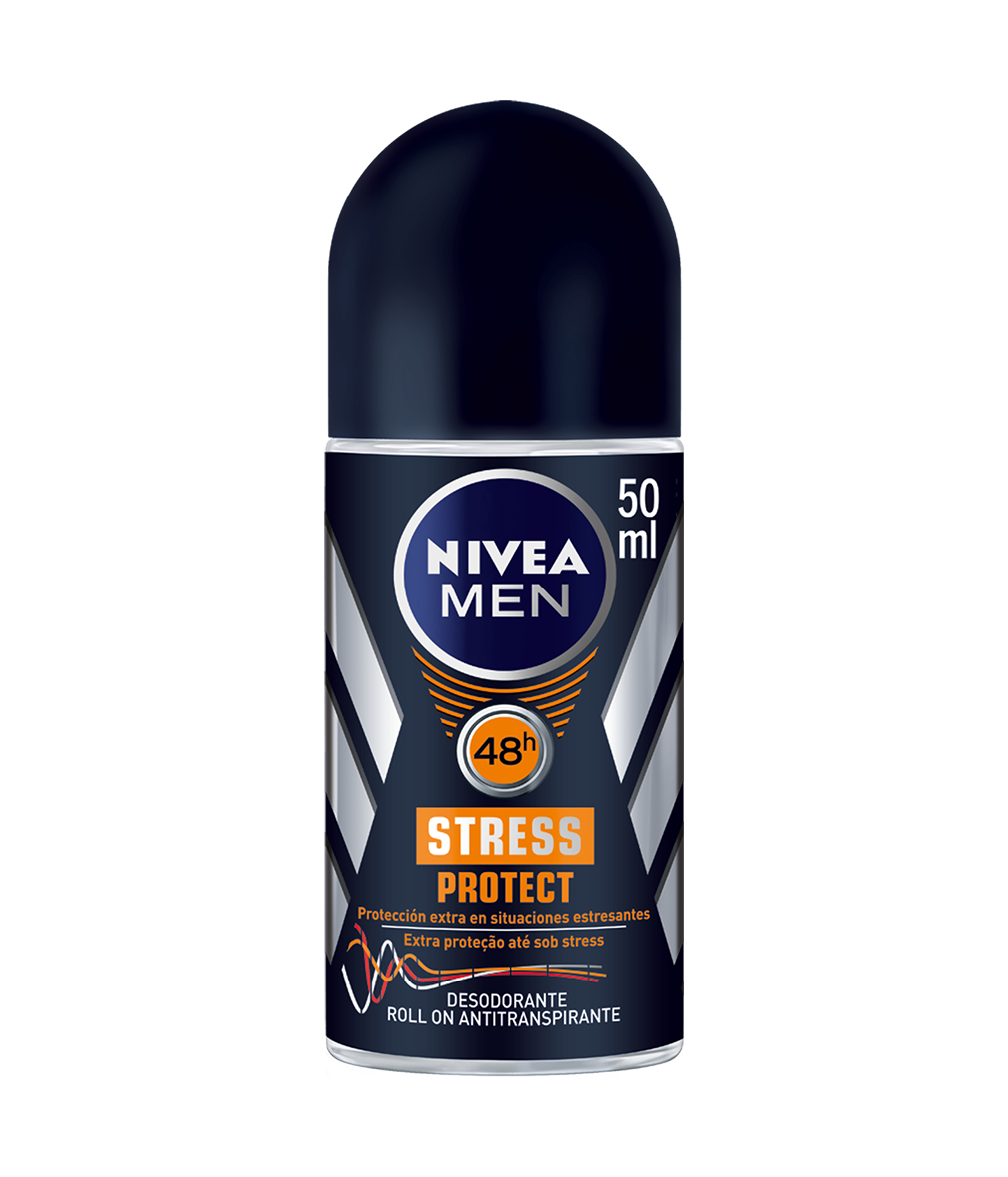 Desodorante Rollon Masculino Nivea Stress Protect 50ml
