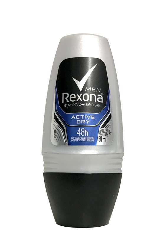 Desodorante Rexona Active Rollon Masculino 50ml