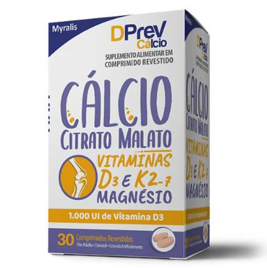 Dprev Cálcio com 30 Comprimidos