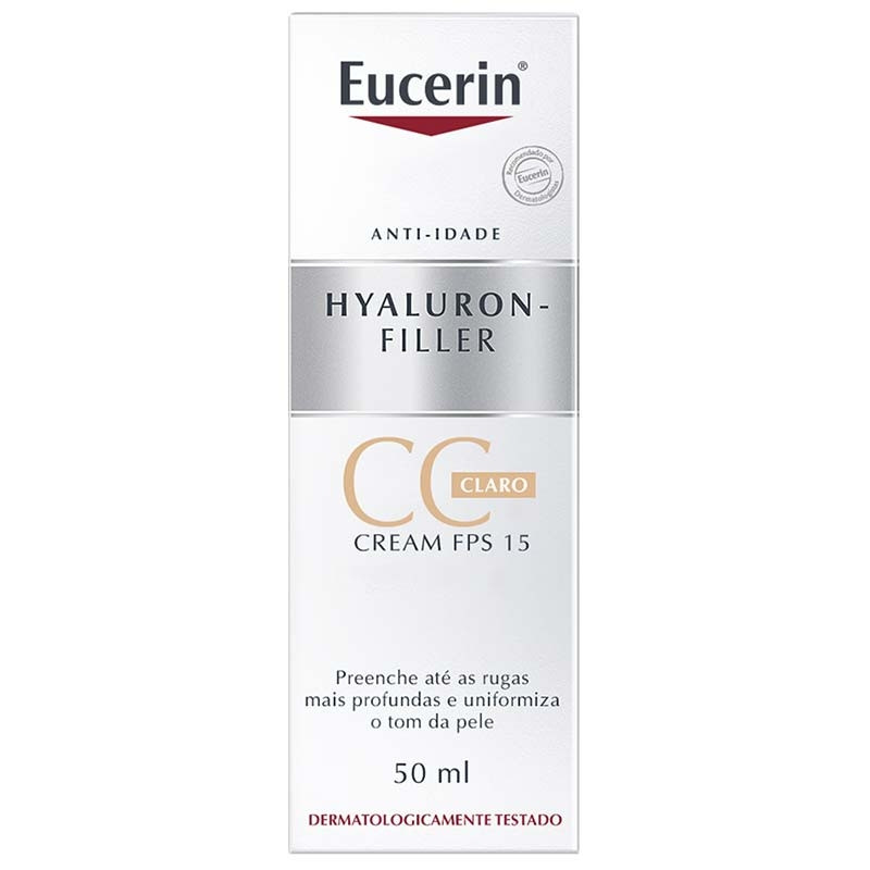 Eucerin Creme Facial FPS 15 Hyaluron Filler Claro 50ml