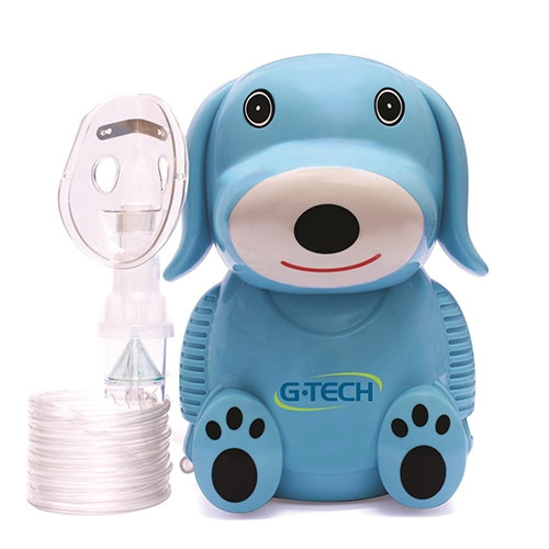 Inalador Nebulizador G-Tech Dog Azul Bivolt 1 Unidade