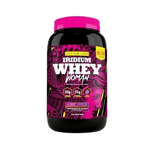 Iridium Whey Protein Woman Sabor Milk Shake de Chocolate 900g