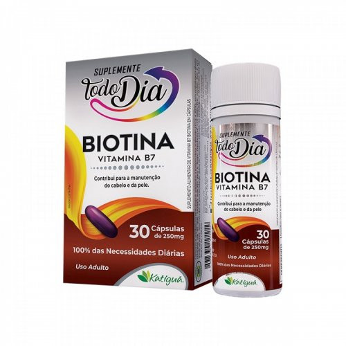 Biotina Katiguá com 30 Cápsulas