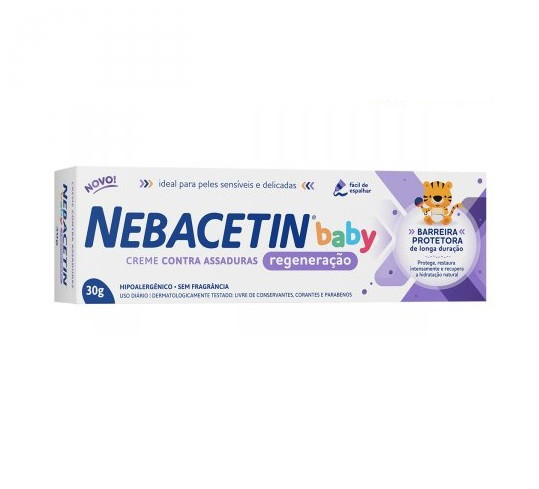Nebacetin Baby Regeneração Creme 30g