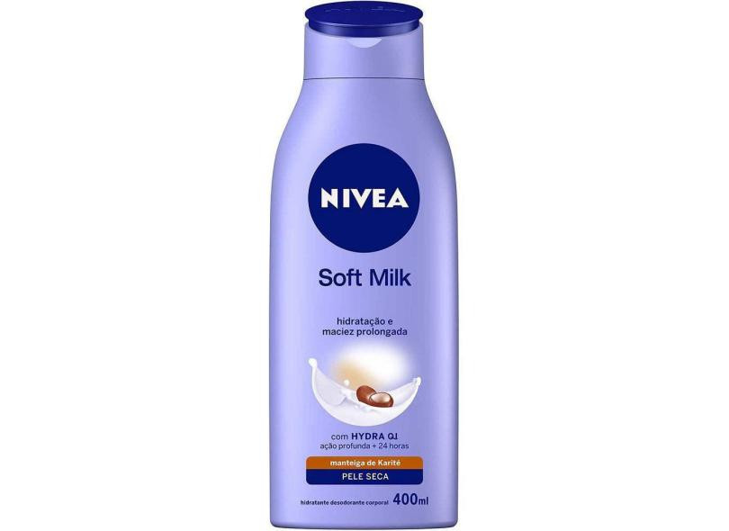 Loção Hidratante Nivea Soft Milk Pele Seca 400ml