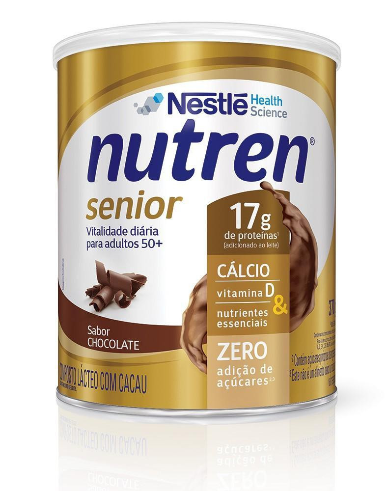 Nutren Sênior Sabor Chocolate Nestlé 370g
