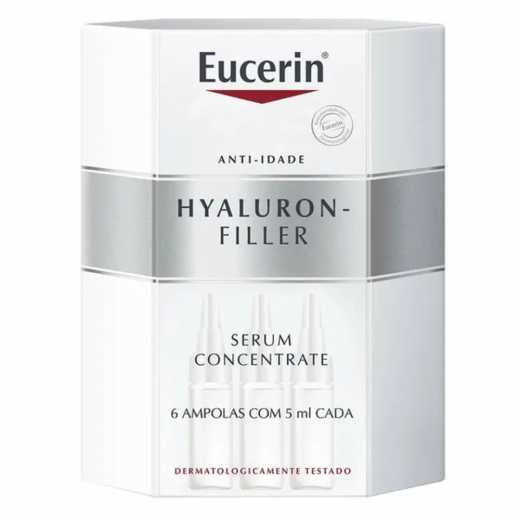 Eucerin Hyaluron Filler Sérum Facial Concentrado 6 Ampolas de 5ml