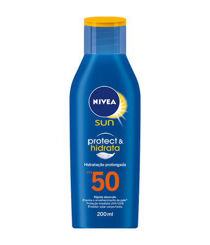 Protetor Solar Nivea Sun Protect & Hidrata FPS 50 200ml