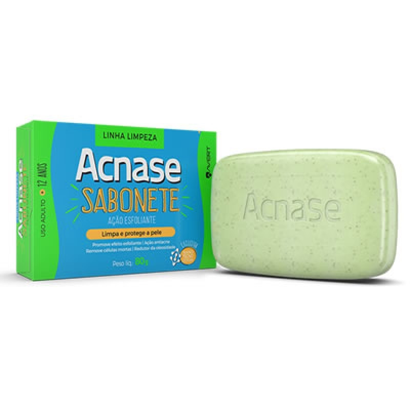 Sabonete Clean Esfoliante Acnase 80g