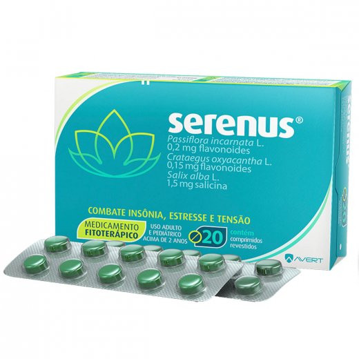 Serenus com 20 Comprimidos Revestidos