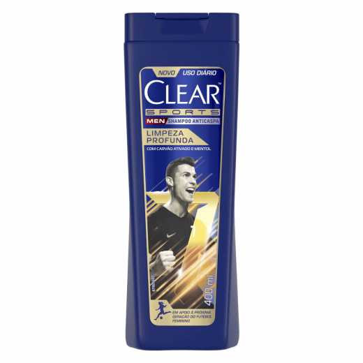 Shampoo Anticaspa Clear Men Sports 400ml