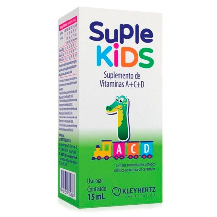 Suple Kids Suplemento de Vitaminas A+C+D com 15ml