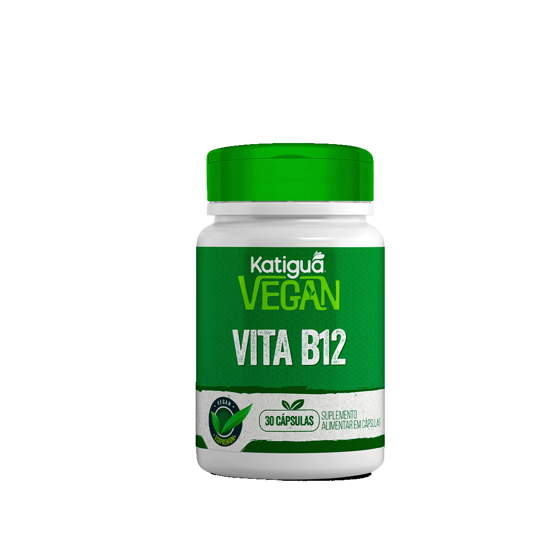 Vitamina B12 Katiguá Vegan com 30 Cápsulas