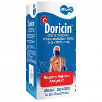 Doricin Relaxante Muscular Analgésico 30 Comprimidos
