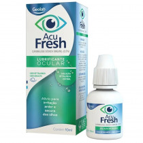 Lubrificante Ocular Acu Fresh 5mg/ml Solução Oftálmica 10ml