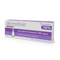 Dermotivin Benzac 10% Gel Antiacne 60g - Validade 03/2023