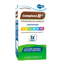 Complexo B Concentrado EMS 20 Comprimidos