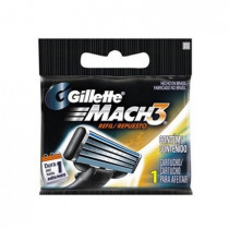Gillette Mach 3 Refil com 1 Cartucho