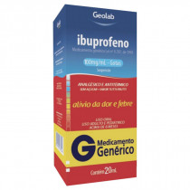 Ibuprofeno 100mg/ml Geolab 20ml