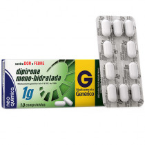 Dipirona 1g 10 Comprimidos - Neo Química
