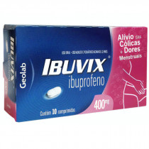 	 Ibuvix 400mg com 10 Comprimidos